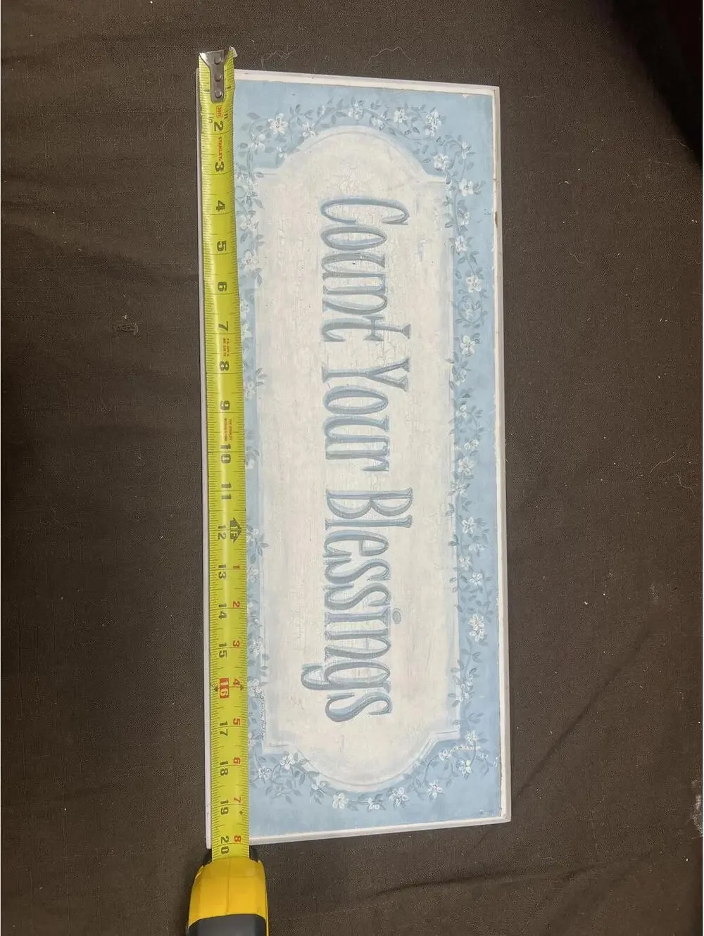 Count Your Blessings Decorative Wall Hanging